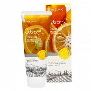 3W Пенка очищающая "Citron-C Cleansing Foam", 100мл