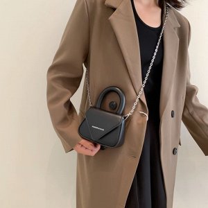 Женская сумка-мини через плечо, винтаж, экокожа