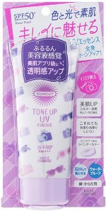 Солнцезащитная эссенция KOSE Suncut Tone Up UV Essence SPF 50, 80 гр