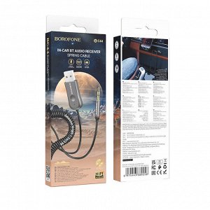 Адаптер Bluetooth to AUX 3.5 jack BOROFONE Audio Receiver BC44 BT 5.0 Переходник AUX Гарнитура