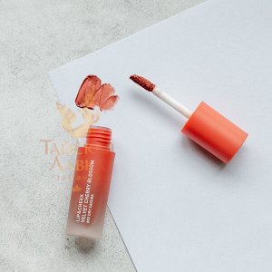 Тинт для губ и щек матовый «Velvet Cherry Blossom» (№03 Dry Sakura) Baby Bright / Baby Bright Lip & Cheek Velvet Cherry Blossom 03 Dry Sakura