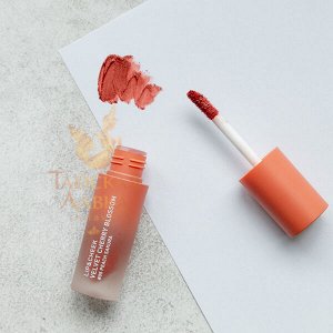 Тинт для губ и щек матовый «Velvet Cherry Blossom» (№05 Peach Sakura) Baby Bright / Baby Bright Lip & Cheek Velvet Cherry Blossom 05 Peach Sakura