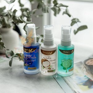 Тоник для поврежденных волос травяной «Клитория и Литсея» Thongsuk / Thongsuk Tonic For Damage Hair Thai Herbal Butterfly Pea Litsea Glutinosa