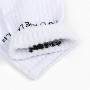 Носки женские MINAKU "Stop" цвет белый, (23 см)