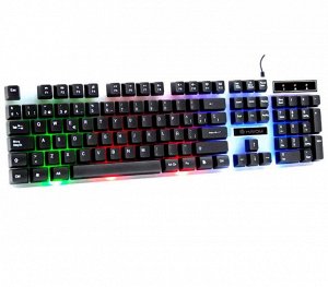 Игровая клавиатура с мышкой KT288 с RGB подсветкой, Gaming Keyboard, russian version (русская версия)