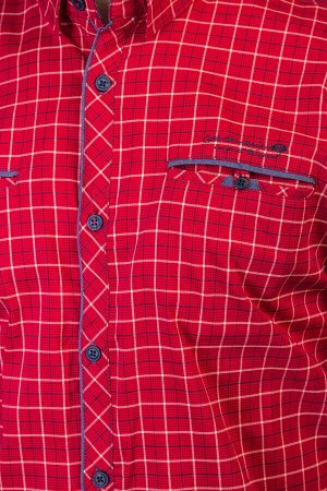 Рубашка 5404 красный BAGARDA
