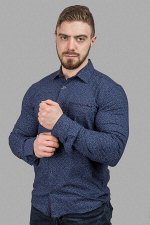 Рубашка 70110 т.синий ANG