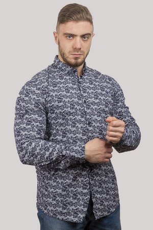Рубашка 5563 т.синий BAGARDA