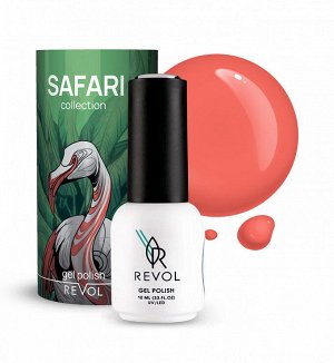 Гель-лак REVOL Safari №4 Flamingo (Фламинго) 10мл