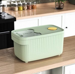 Пищевой контейнер для хранения, цвет светло-зеленый, 1 шт