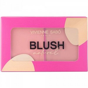 VIVIENNE SABO Палетка Румян Naturel, тон 01 розовый беж+натуральный беж