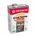 Масло моторное TOTACHI Grand Touring SN Синтетика 5W-40, 4литра