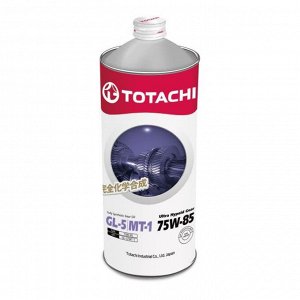 Масло трансмиссионное TOTACHI синтетическое Ultra Hypoid Gear GL-5, 75W85, 1литр