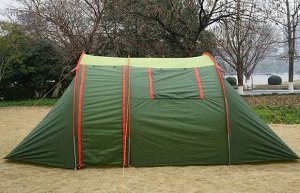 Палатка Палатка туристическая Chanodug.

Размер :  (210х240)х260х170 см.
Высота палатки 170 см.
Размер сумки 66х20х20 см.

Выполнена из высокопрочного, водоотталкивающего материала (3000 мм), что обес