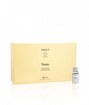 Purify- Reale Vials. Интенсивный восстанавливающий несмываемый  лосьон для поврежденных и обезвоженных волос ( в ампулах ) 120мл