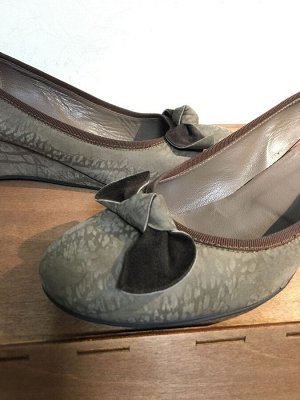 Лодочки на танкетке MODA DI FAUSTO