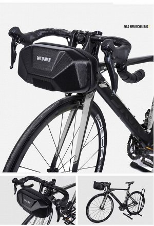Велосипедная сумка на руль WILD MAN   X9. 3,5 л