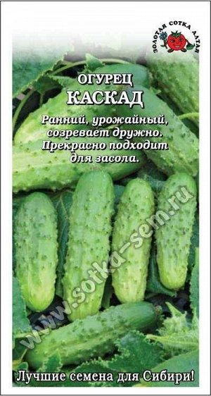 Огурец Каскад ЦВ/П (Сотка) 0,5гр раннеспелый