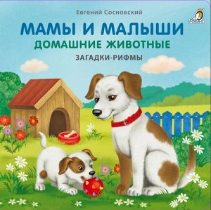 Книжки - картонки. Загадки - рифмы. Мамы и малыши. Домашние животные