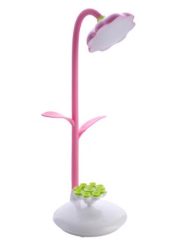 Настольная лампа + подставка под телефон "Цветок"