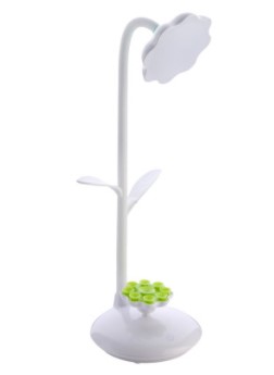Настольная лампа + подставка под телефон "Цветок"