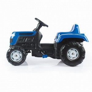 Трактор педальный DOLU Ranchero, клаксон, цвет синий