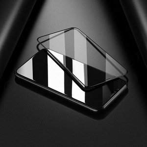 Защитное стекло с противоударной рамкой для Айфон 12 Pro Max 3D