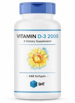 SNT Vitamin D3 2000iu. 240капс. Витамин Д