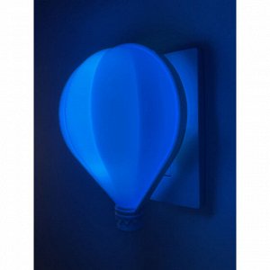 ЭРА NN-607-LS-BU синий ночник "Воздушный шар", шт