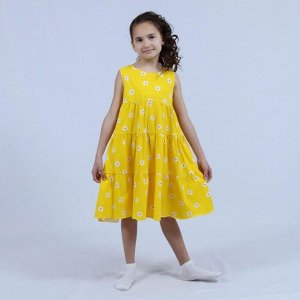 Платье для девочек желтый