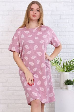 Ночная сорочка "Пёрышко" (розовый)