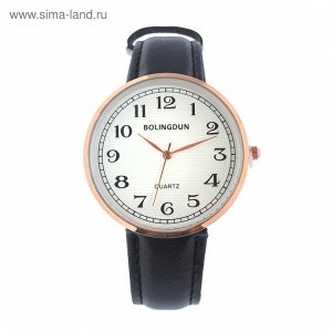 Часы наручные "Bolingdun", d-4 см, ремешок экокожа