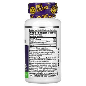 Natrol Мелатонин, замедленное высвобождение, 3 мг, 100 таблеток