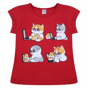 Комплект для девочки (футболка и шорты) арт.BK0005FSHD(New)