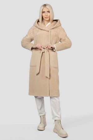 01-11587 Пальто женское демисезонное (пояс)