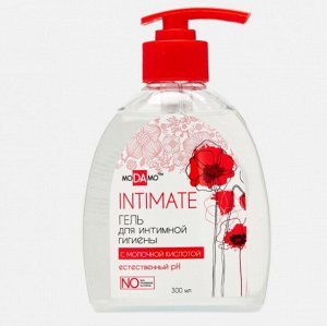 Гель для интимной гигиены "INTIMATE" с молочной кислотой 300мл