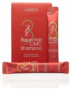 Шампунь с аминокислотным комплексом для волос 3 Salon Hair CMC Shampoo 8ml