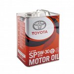 Масло моторное TOYOTA SP 5W-30, 4литра