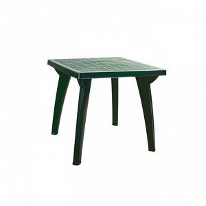 Стол, квадратный, пластик, зеленый, 730 х 80 х 80 см, ЛУНА