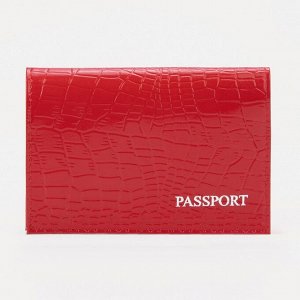 Обложка для паспорта, цвет красный 2735606