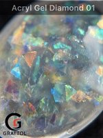 АКРИЛ-ГЕЛЬ GRATTOL ACRYL GEL DIAMOND 1, 30 МЛ
