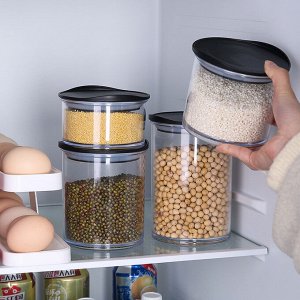 Контейнер Контейнер для хранения сыпучих продуктов, станет неотъемлемой частью вашей кухни. Обеспечивает долгую сохранность свежести продуктов. Пищевой контейнер подходит для хранения круп, сахара, ма