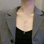 Колье &quot;Золотая капля&quot;
