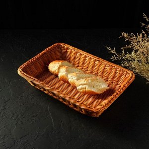 Корзинка для фруктов и хлеба Доляна «Капучино», 34?24?7 см
