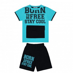 BONITO KIDS Комплект для мальчика (футболка и шорты) арт.BK1626KP
