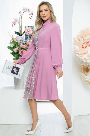 LT Collection Платье &quot;Королева красоты&quot; (пыльная роза) П5615