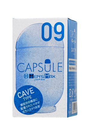 Мастурбатор нереалистичный MEN'S MAX CAPSULE 09 CAVE, белый, 8 см (В ЗИПЛОКЕ)