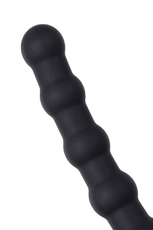Насадка на пенис для двойного проникновения Black&Red by TOYFA, силикон, черный, 19,5 см