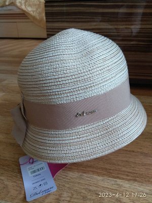 Шляпа соломенная Del Mare