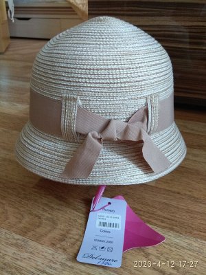 Шляпа соломенная Del Mare